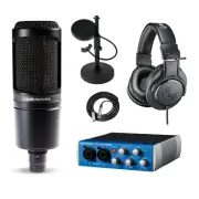 PreSonus AudioBox USB 96 and AT2020 Home Studio Recording Bundle