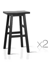 [Artiss] Wooden Backless Bar Stools