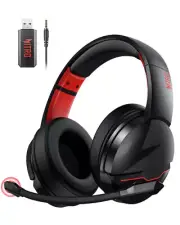 Bluetooth5.3, 3.5mm | Gaming Headphones for PC, Meeting, Music, PS4 Headset
