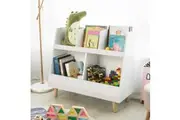 Childrens Shelving Unit, 5 Compartments Bookcase