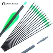 NEW Archery SP 500 Carbon Arrows Hunting Target 28"/30"/31" Compound Recurve Bow