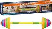 Exercise Bar for Dumbbell Toy, Dumbbell Toy For, Weightlifting for , Adjustable Exercise Toy, Gym Equipment, Body Training Toy
