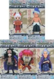 One Piece World Collectable Figure Wano Country Onigashima editing 9 Set of 5