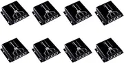 8X 4 Port IEEE802.3Af PoE Extender for IP Camera Extend 120M Transmission Distance with 10/100Mbps LAN Ports 4 POE