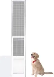 Large Dog Door for Sliding Glass Doors Doggie Door Insert for Screen Patio Pets