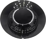 1PC 164MM Wheel Center Hub Cover Cap C-748 Compatible for Benz C748(Bright Black)