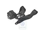 Genuine VW EuroVan Satin Black Three-Point Safety Belt 701857805B01C