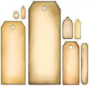 Sizzix 658784 Tim Holtz Tag Collection Framelit Dies
