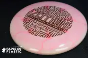 Discraft Ledgestone 2022 Z SWIRL ZEPPELIN Disc Golf 177 Putter Lt Pink NEW Black