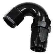 Aeroflow 150 Series Taper Full Flow Swivel 150° Hose End -10AN, AF155-10BLK