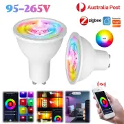 MOES ZigBee Smart LED Bulbs RGB APP Alexa Google C+W Dimmable Lamps Control AU