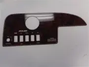 MONARK 203 BLANK SWITCH PANEL PLASTIC WOOD GRAIN 20 1/4" X 7 3/4" MARINE BOAT