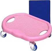 Ab Roller Board - Abdominal Core Strength Training | Ab Roller Abdominal Wheel | Silent Abs Rollers Wheel with Mat for Core Exercise | Abdominals Strength Training for Home Gym