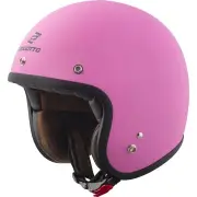 H541 Solid Pink Jet Helmet