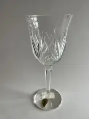 NWT Waterford Crystal Leana Wine Glass 7.5" Goblet Ireland New With Tags