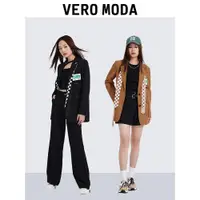 在飛比找ETMall東森購物網優惠-Vero Moda百搭可拆領帶西裝外套