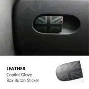 PU Trim Sticker Co-pilot glove Box Button Panel for Mini Cooper F56 Hatchback 07 (for: Mini)