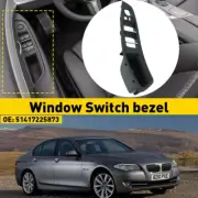 Door Switch Panel Handle Pull Inner Trim Left for Front 10-17 BMW 5 Series F10