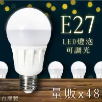 在飛比找松果購物優惠-台灣製造│LED省電燈泡│48顆入 LHP 白光/黃光 E2