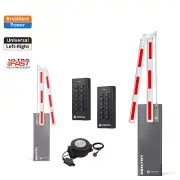 SENTRY BRUSHLESS Low Voltage Articualted 180 Boom Barrier Gate Keypads