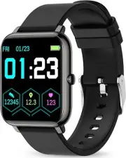Touch Screen Fitness Smartwatch Compatible for Google Pixel 8, 8 Pro, Pixel Fold