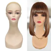 Realistic Mannequin Head Wig Showing Stand Multifunctional Wig Head for Scarves