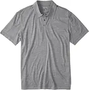Huckberry Proof Men's 72-Hour Merino Wool Polo Shirt, Short Sleeve, Moisture Wicking & Odor Resistant