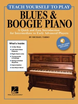 Teach Yourself to Play Blues and Boogie Piano Book with Audio Online 000248990