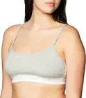 Calvin Klein Women's Size M Gray CK One Unlined Bralette Bra NWT "Modern Cotton"