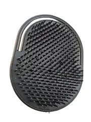 1 PC Black Pocket Hair Comb Brush Men Beard Mustache Palm Travel Scalp Massage