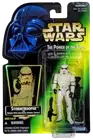 Star Wars The Power of the Force Stormtrooper Action Figure [Green Card]