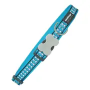 Dog Collar by Red Dingo Reflective Bones Turquoise 2 x 4163 Cm