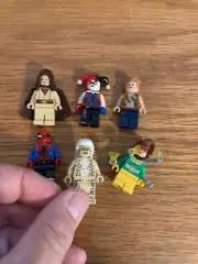 (6) LEGO FIGURES SPIDER-MAN AND MORE