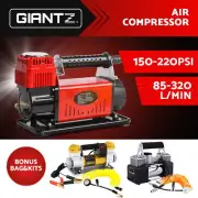 12V Air Compressor Car Portable Cordless Tyre Deflator Inflator Pump 4X4 Giantz