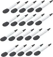 FRCOLOR Silicone Eyeshadow Brush Set 20pcs Lipstick Applicator Makeup Brush for Women