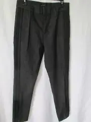 NWT Men's JOHN VARVATOS * USA Flat Front Pants w/Tonal Side Striping 29 x 30.5