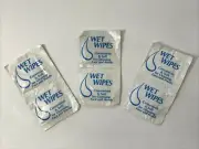 VTG 80s Wet Wipes Presto Products Retro Lot of 6 NOS UNOPENED Prop