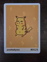 Pikachu Pookiemoot Derp Card