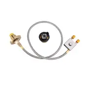 Outdoor Camping Gas Stove Propane Refill Adapter Gas Tank Filling Split7208