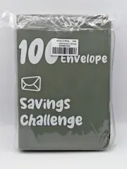 100 Envelope Challenge Budget Planner Money Saving Cash Challenge Book B2