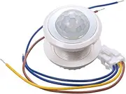 AC100-265V 40W(Max.) PIR Motion Sensor pted Sensitive 3 Levels Light Control / 3 Levels Adjustable Delay-time Infrared Human Technology for Lighting Fixture Lamp Living Room Bedroom White One Size
