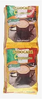 Indocafe Cappuccino Instant Coffee, 25 Gram (10 sachets)