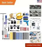Dent Puller Hail Remover Kits,129pc Professional Car Paintless ,Slide Hammer ...