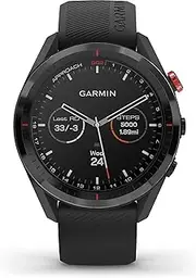 [Garmin] 010-02200-00 Approach S62, Premium Golf GPS Watch, Built-in Virtual Caddie, Mapping and Full Color Screen, Black