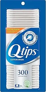 Q-Tips Cotton Swabs, 300 each (Pack of 3)