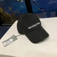 在飛比找PopChill優惠-[二手] Balenciaga巴黎世家帽子老帽鴨舌帽