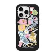 iPhone 16 Pro Impact Case MagSafe Compatible Happy Stickers
