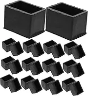HOMSFOU 30pcs Chair Leg Caps Slip Floor Protectors for Hardwood Wear Resistant Rubber Furniture Feet Covers Easy to Install Reduces Noise and Prevents Scratches