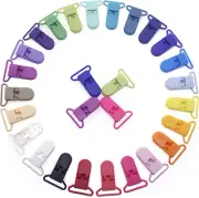 Sutoyuen 24Pcs/Pack 1" 25Mm Plastic Pacifier Clips/Suspender Clips Dummy Baby...