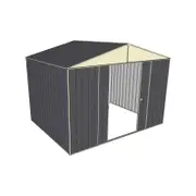 Build-a-Shed 3.0 x 2.3 x 2.3m Double Sliding Door Shed - Grey